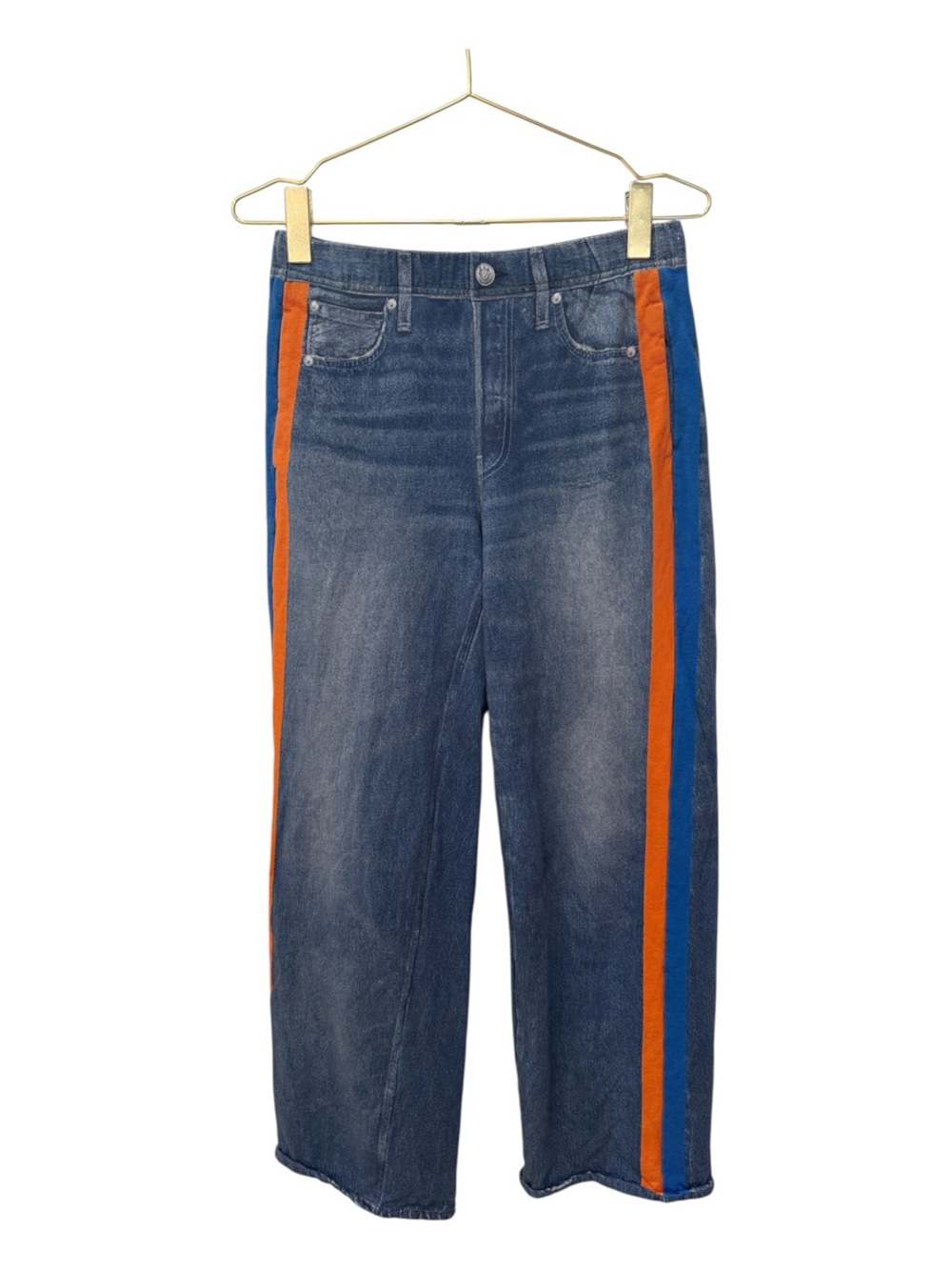 rag & bone Rb Miramar Sport Stripe Track Pant Cotton Terry Pants